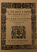 Il Primo Libro de Madrigali a 5 voci-