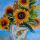 Brocca con girasoli
