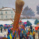 Farchie - si alza la farchia sotto la neve
