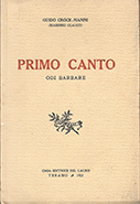 Primo Canto-Odi Barbare