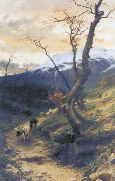 Oreste Recchione - Una sera d'autunno tra i monti d'Abruzzo